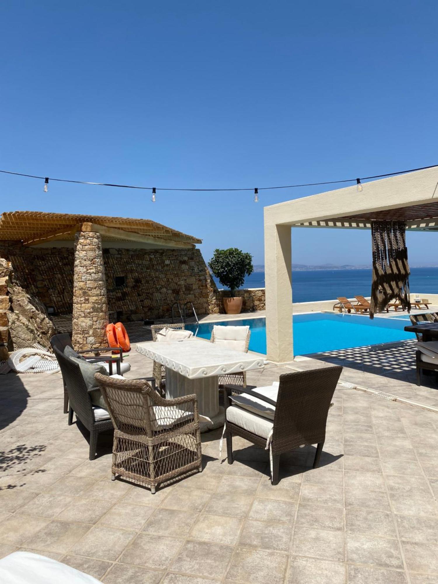 Villa Paradise in Naxos Pláka Camera foto