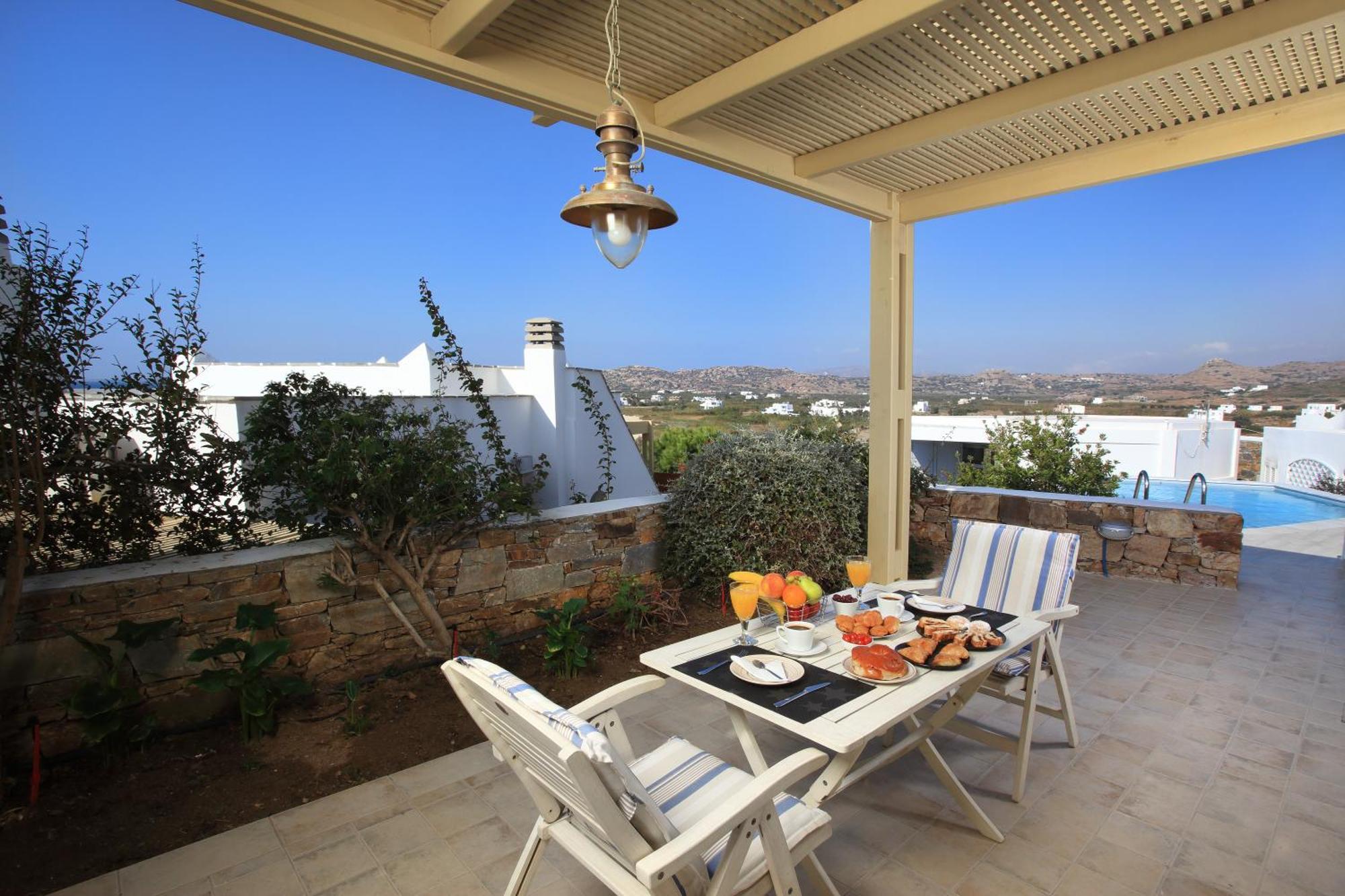 Villa Paradise in Naxos Pláka Camera foto