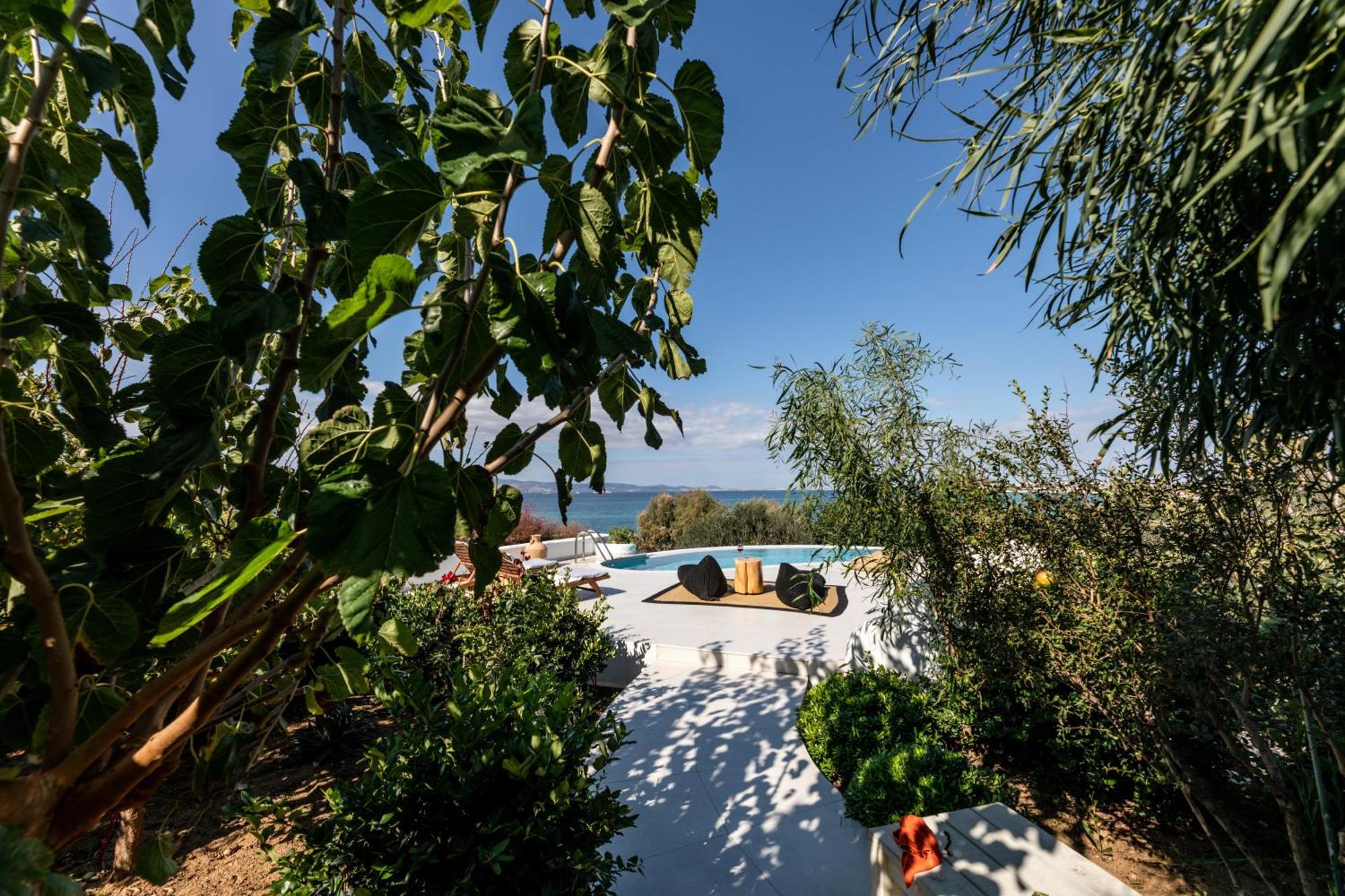 Villa Paradise in Naxos Pláka Camera foto