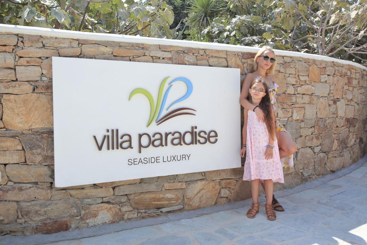 Villa Paradise in Naxos Pláka Esterno foto